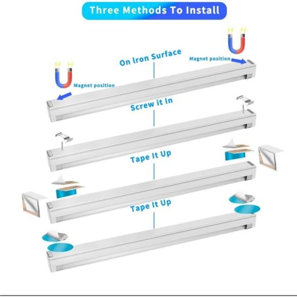 UV Black Light Bar USB DC 10W 1ft LED Blacklight Bar Strip Lights for Bedroom - Picture 3 of 6